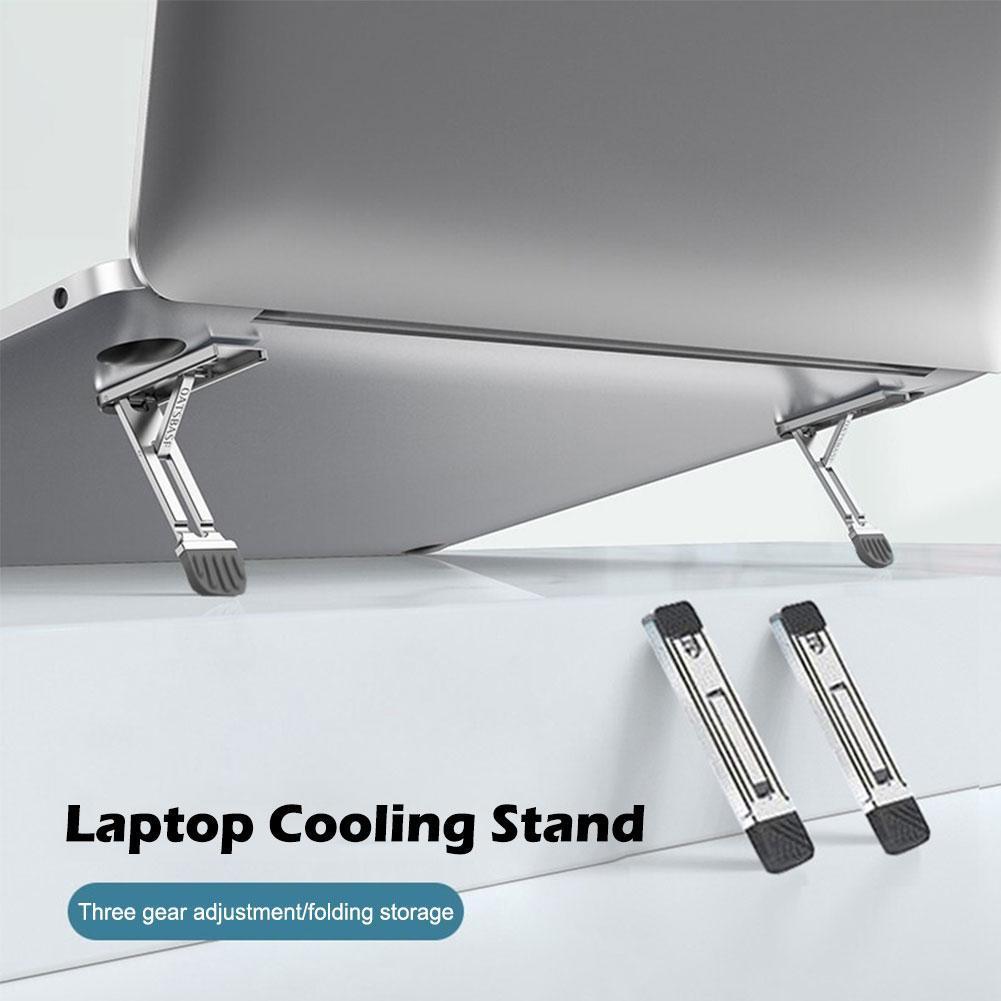 Laptop Accessories Macbook - 노트북 스탠드 알루미늄 합금 미니 접이식