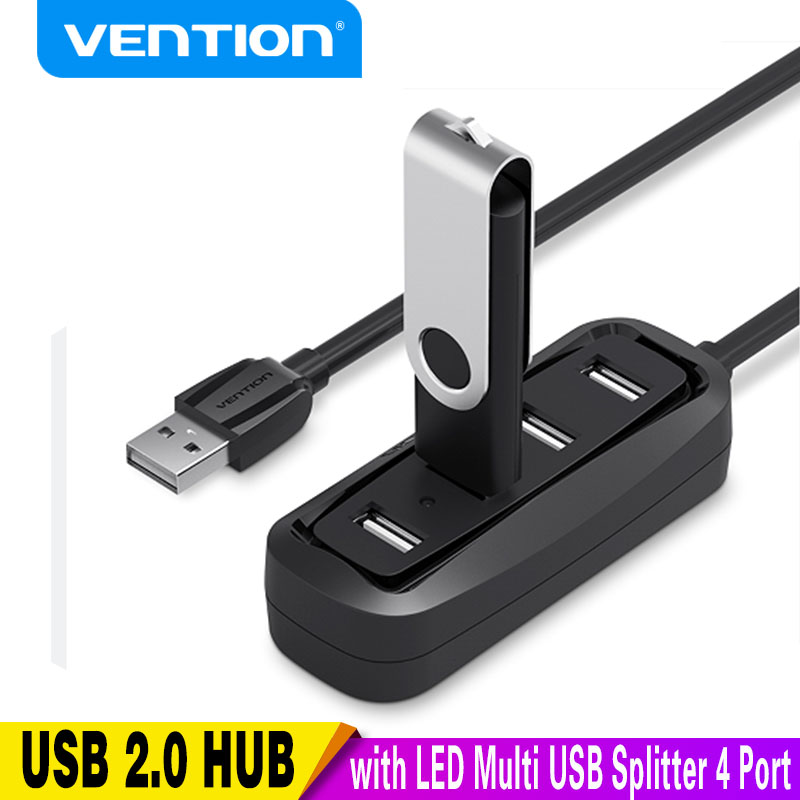 Laptop Accessories Macbook - Vention USB 2.0 허브 4 포트,