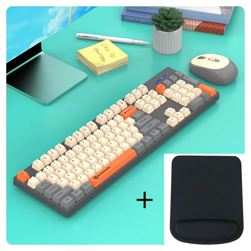 Laptop Accessories Combo Set - Shipadoo 무선 게이밍 키보드 및 마우스