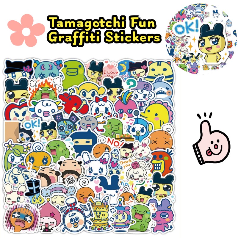 Laptop Original Accessories - 일본 다마고치 스티커 전자 애완동물 마메치