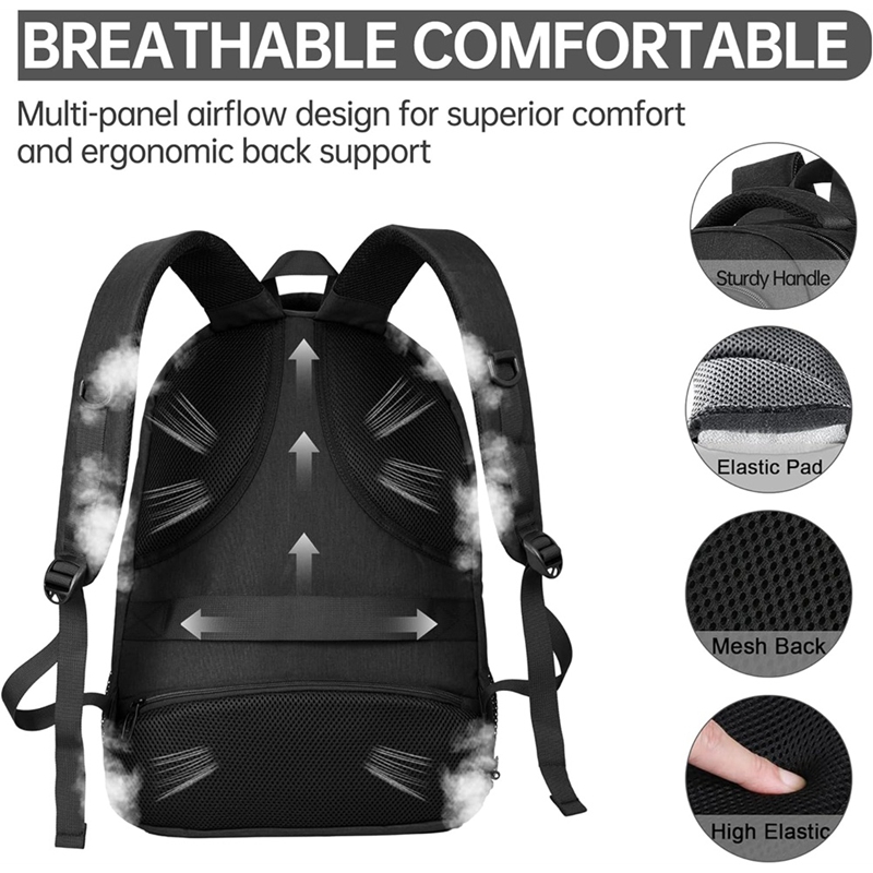대형 여행용 노트북 백팩, 비즈니스 도난 방지 슬림형  - Laptop Backpack Anti Theft 리뷰 및 가격