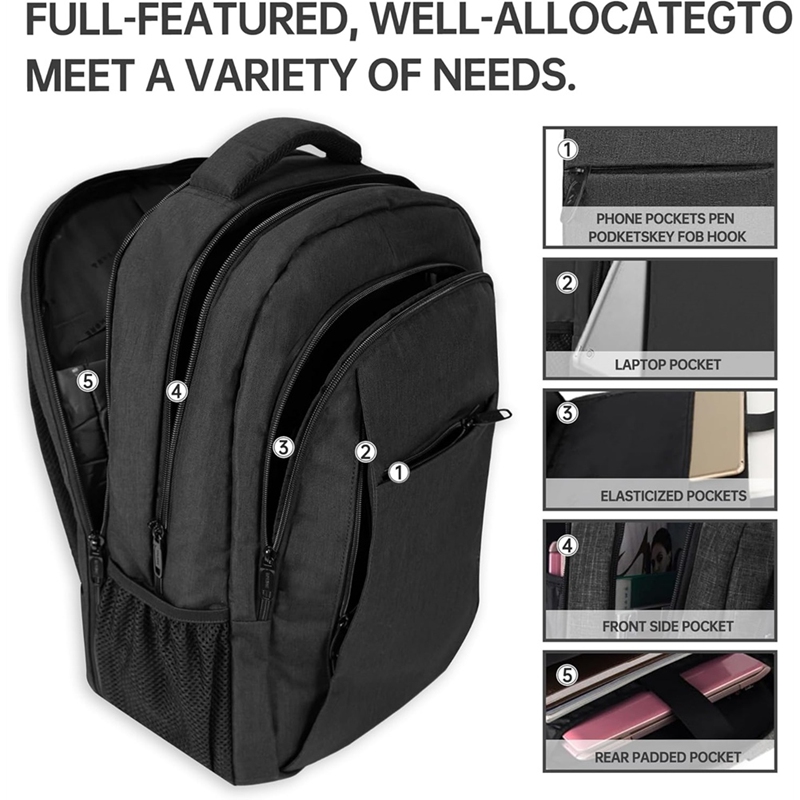대형 여행용 노트북 백팩, 비즈니스 도난 방지 슬림형  - Laptop Backpack Anti Theft 리뷰 및 가격
