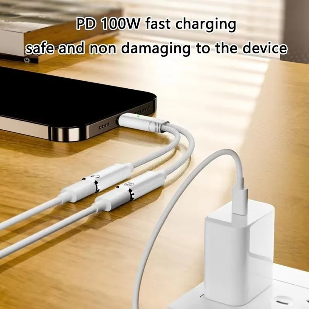 USB C 분배기 2 in 1 헤드폰 잭 오디오 변환기 - Laptop Accessories Macbook 리뷰 및 가격