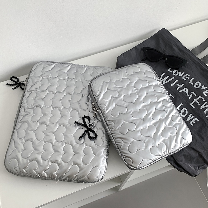 한국판 귀여운 하트 태블릿 가방, 노트북 슬리브, 아이 - Xiaomi Laptop Accessories 리뷰 및 가격