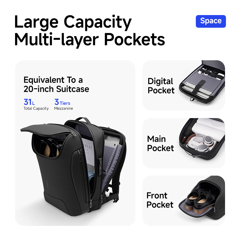 MARK RYDEN 31L 스마트 남성용 백팩 TSA  - Laptop Backpack Anti Theft 리뷰 및 가격