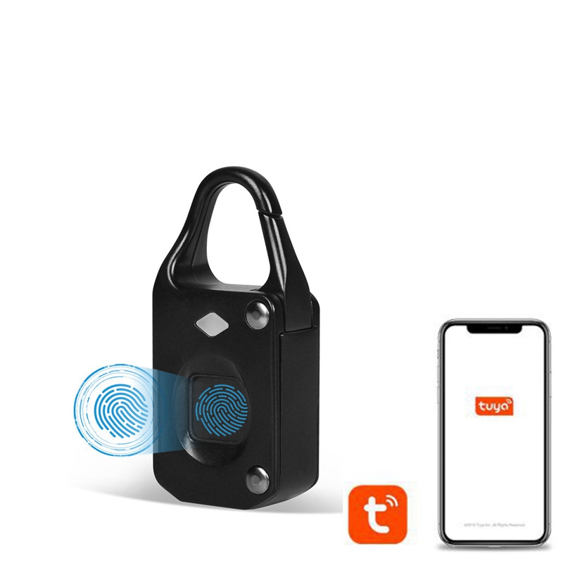 Tuya 블루투스 미니 지문 스마트 자물쇠 키리스 도난 - Laptop Backpack Anti Theft 리뷰 및 가격