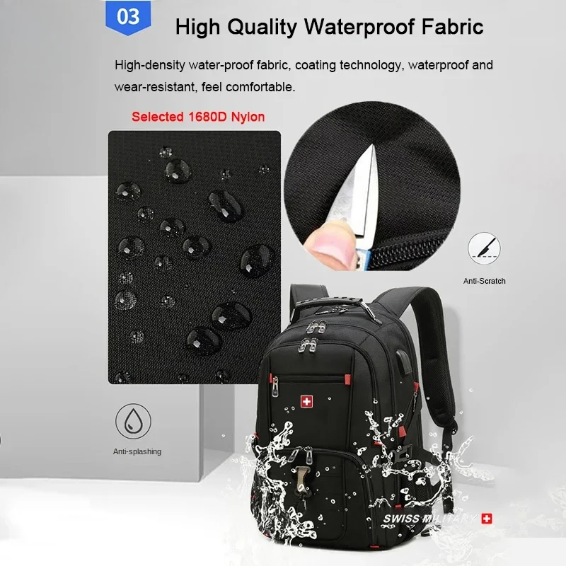 다기능 대용량 남성 가방 패션 여행 Usb 충전 방수  - Laptop Backpack Anti Theft 리뷰 및 가격