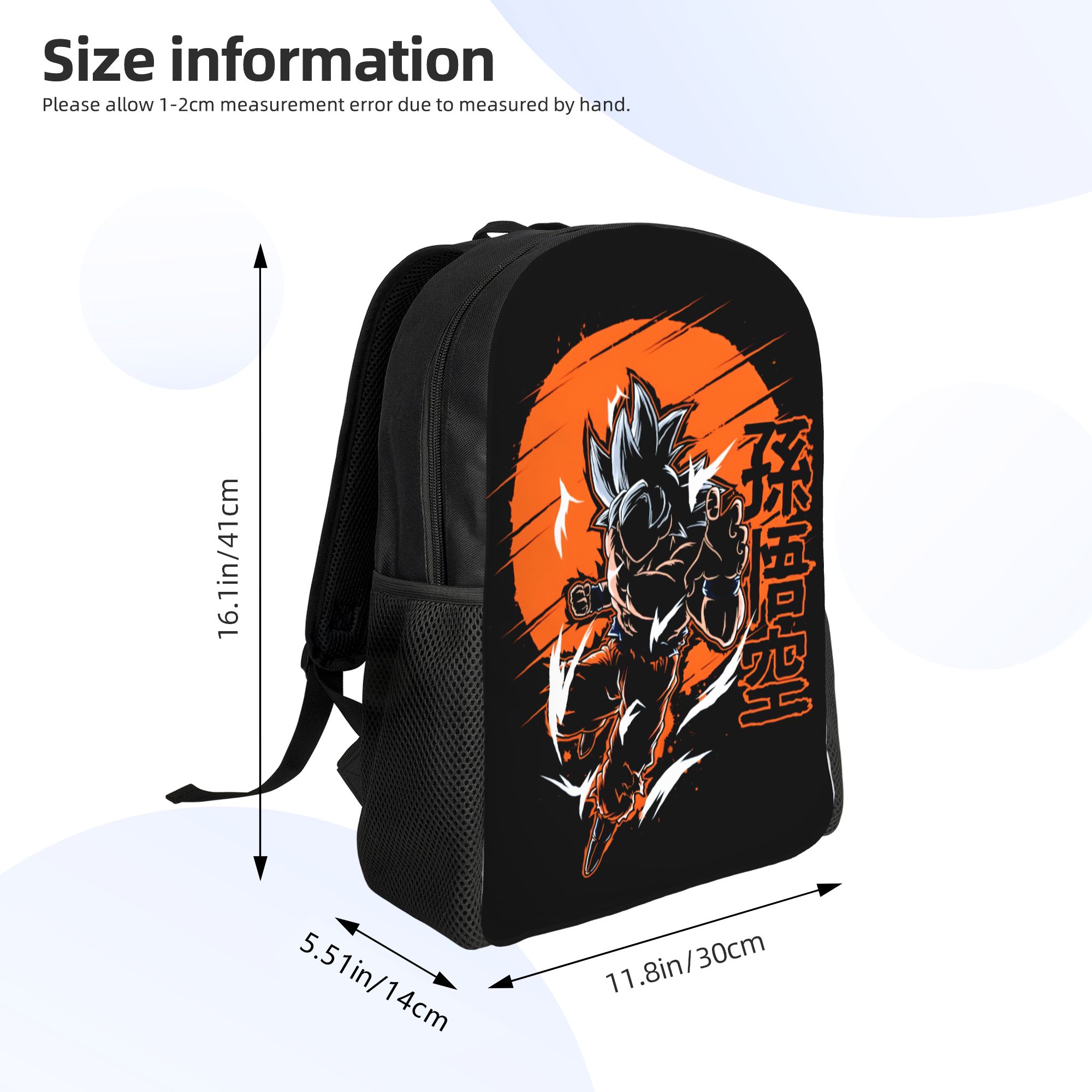 맞춤형 D-드래곤 B-볼 Z 손오공 노트북 백팩 남녀  - Laptop Accessories Bag For Men 리뷰 및 가격