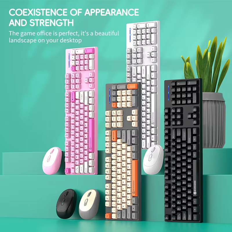 Shipadoo 2.4G 무선/유선 게이밍 키보드 및  - Laptop Accessories Combo Set 리뷰 및 가격
