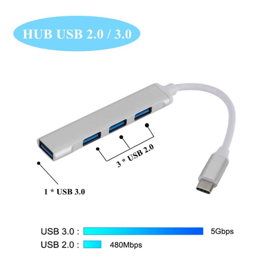 USB C 허브 3.0 C타입 4 포트 멀티 USB 분 - Laptop Accessories Macbook 리뷰 및 가격