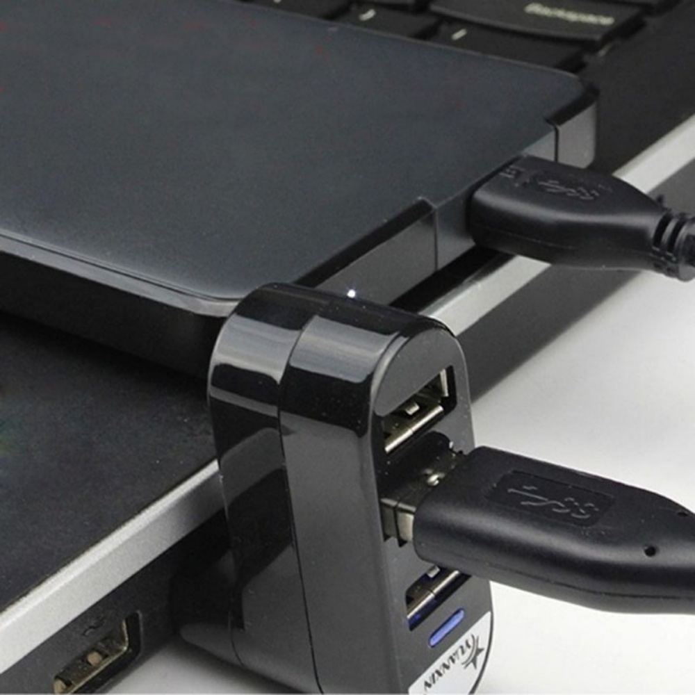 USB 2.0 허브 3포트 180 °   회전식 분배기 - Xiaomi Laptop Accessories 리뷰 및 가격
