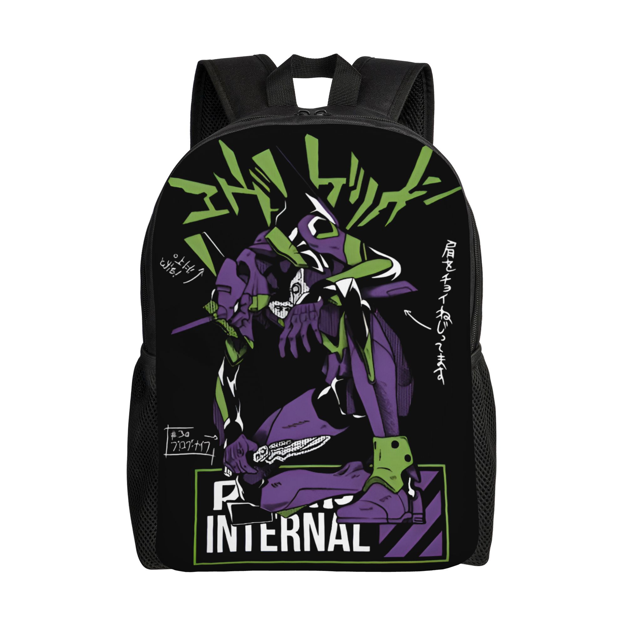 3D 인쇄 E-Evangelions 배낭 메카 스타일  - Laptop Accessories Bag For Men 리뷰 및 가격