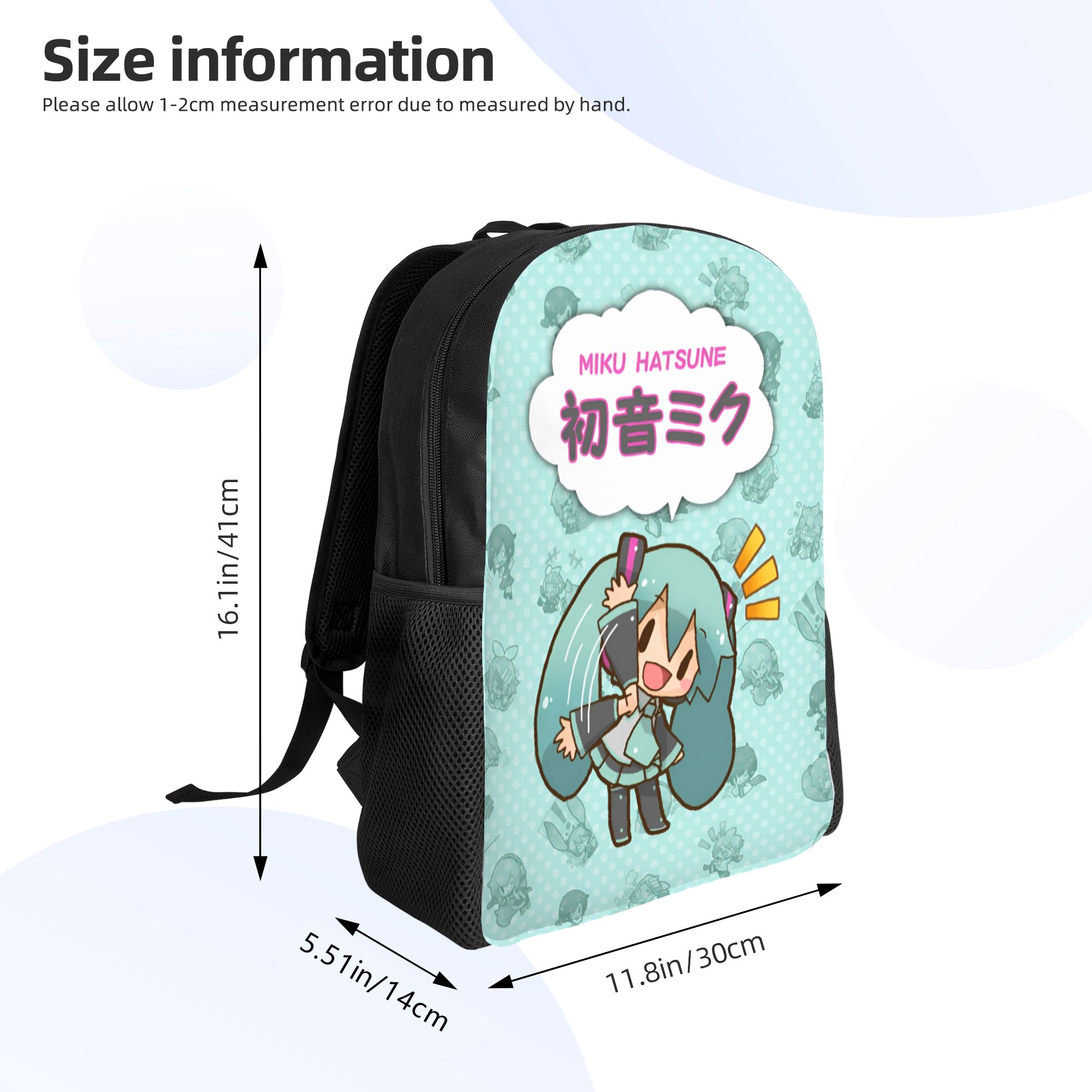 H-Hatsunes 소년 소녀용 배낭 미쿠스 가수 음악 - Laptop Accessories Bag For Men 리뷰 및 가격
