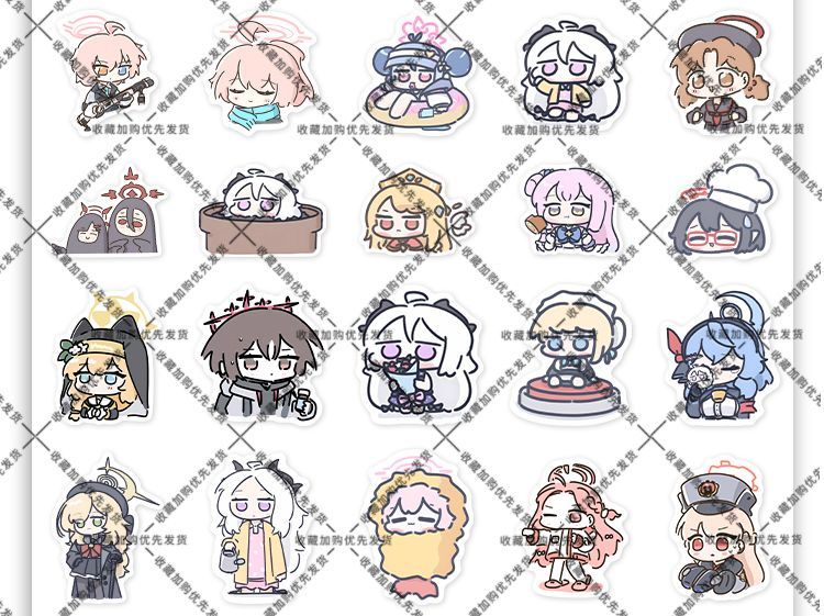 80PCS 애니메이션 블루 아카이브 소라사키 히나 스티 - Laptop Original Accessories 리뷰 및 가격