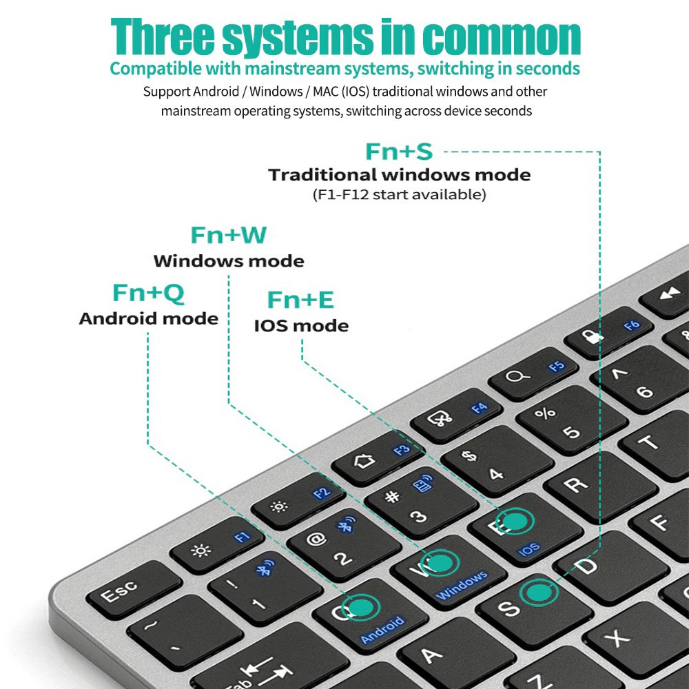 2.4G 무선 키보드 마우스 세트 블루투스 5.0 키보 - Laptop Accessories Combo Set 리뷰 및 가격
