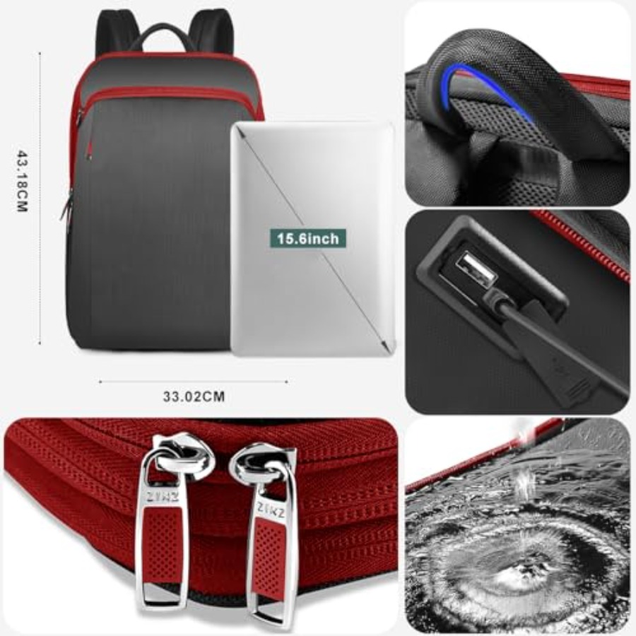 슬림하고 확장 가능한 15 15.6 16인치 노트북 백 - Laptop Backpack Anti Theft 리뷰 및 가격