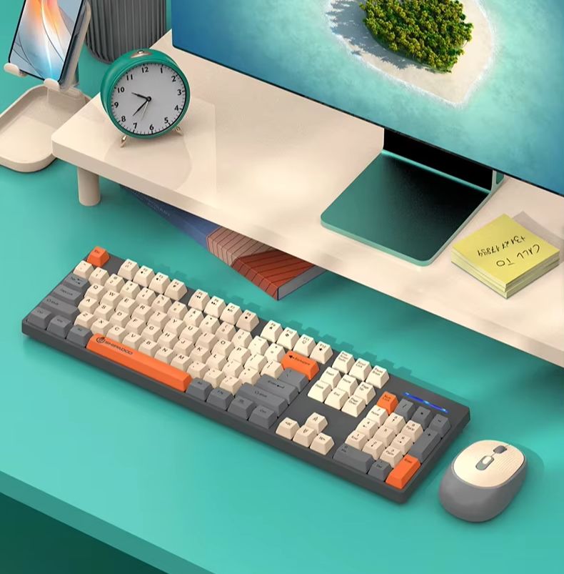 2.4G 사무용 무선 PC 키보드 및 마우스 콤보 세트 - Laptop Accessories Combo Set 리뷰 및 가격