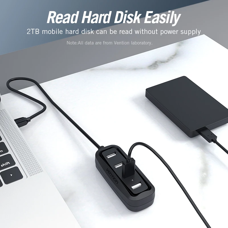 Vention USB 2.0 허브 4 포트, Lenov - Laptop Accessories Macbook 리뷰 및 가격