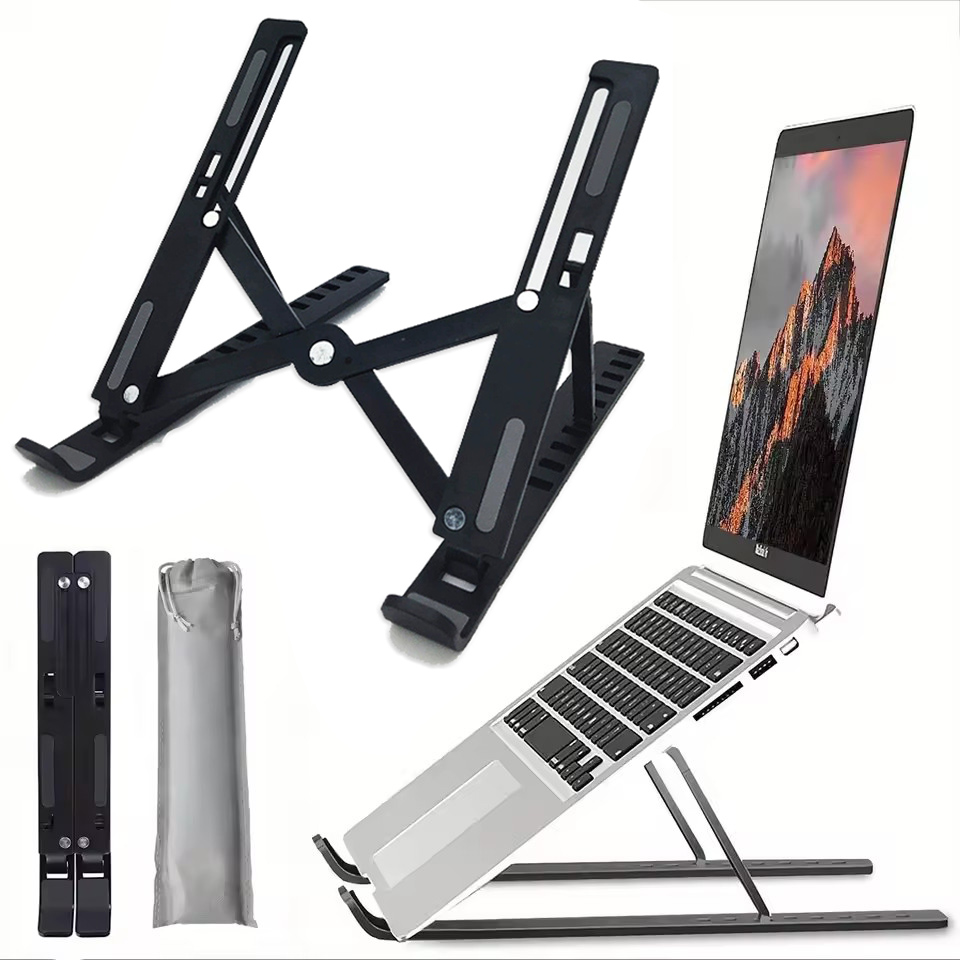 접이식 노트북 스탠드 조정 가능한 휴대용 접이식 브래킷 - Laptop Accessories Macbook 리뷰 및 가격