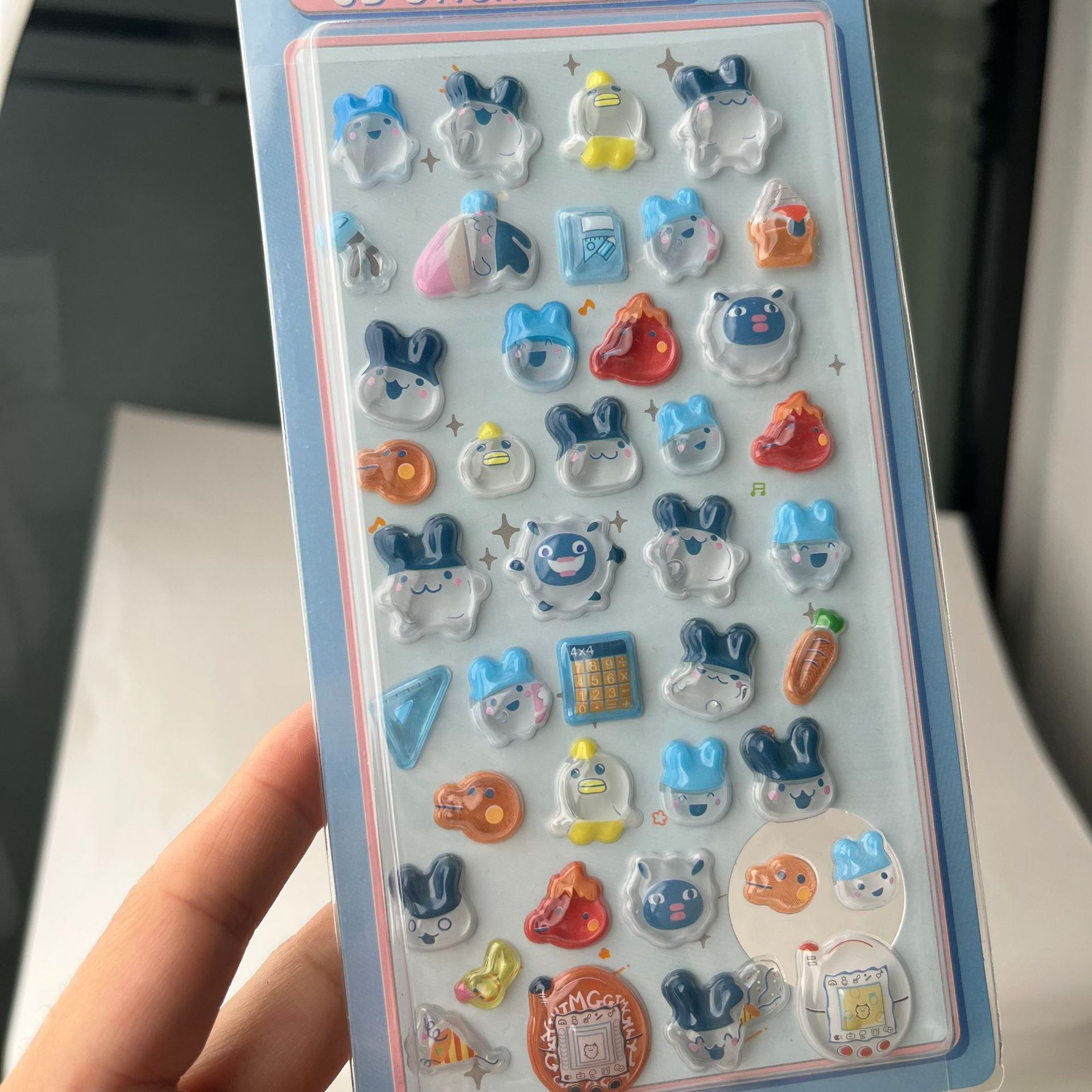 귀여운 다마고치 3D 퍼피 스티커 레트로 디지털 펫 엠 - Laptop Original Accessories 리뷰 및 가격