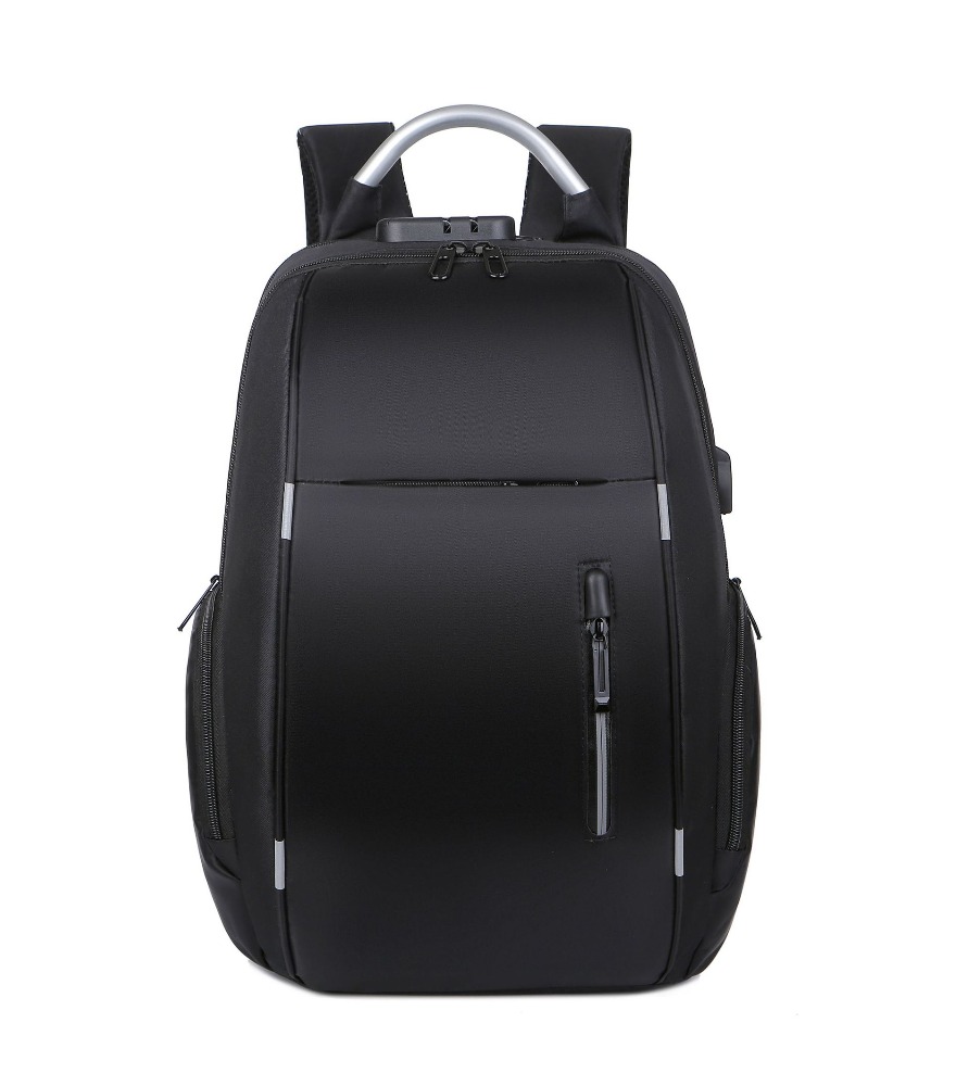 블랙 도난 방지 백팩, 금속 탑 핸들, 물 튀김 방지  - Laptop Backpack Anti Theft 리뷰 및 가격