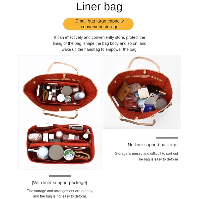 안감 주최자 삽입 펠트는 NeverFull PM MM  - Laptop Accessories Must Have 리뷰 및 가격
