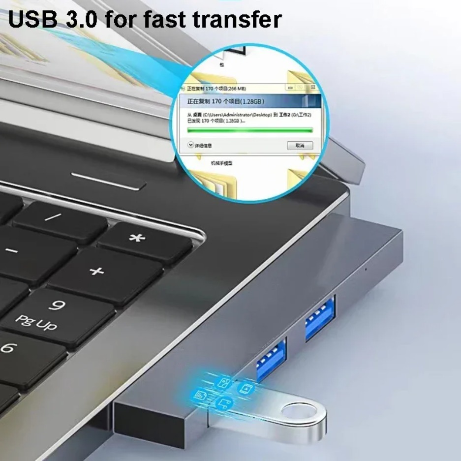 USB C 허브 3.0 타입 C 3.1 4포트 멀티 U - Laptop Accessories Macbook 리뷰 및 가격