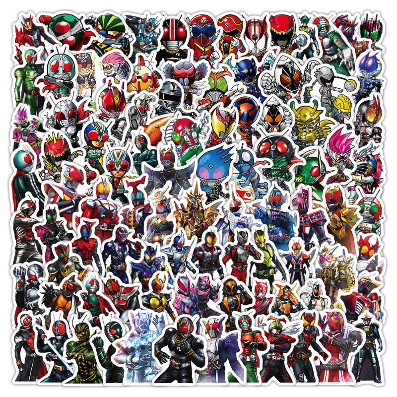 103Pcs 가면 라이더 Ins 미적 귀여운 만화 스티 - Laptop Original Accessories 리뷰 및 가격