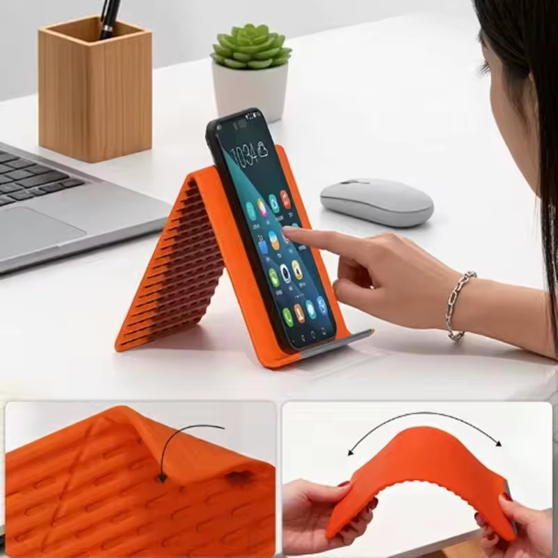 휴대용 실리콘 폰/태블릿/노트북 거치대, 창의적인 접이 - Laptop Original Accessories 리뷰 및 가격